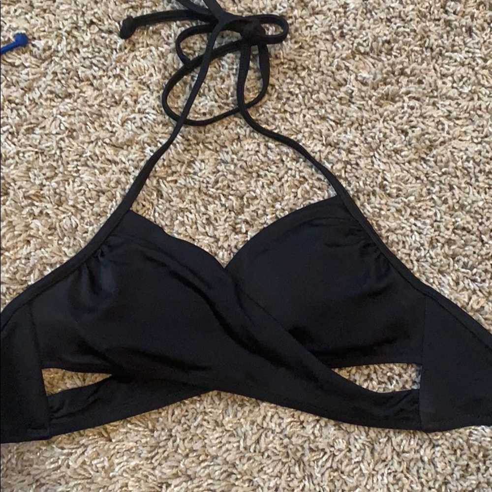 Black Pink Victoria’s Secret Bikini top